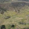 Oblique aerial view of Leadhills and Leadhills Golf Course, looking W.