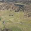 Oblique aerial view of Leadhills and Leadhills Golf Course, looking NNW.