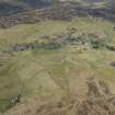 Oblique aerial view of Leadhills and Leadhills Golf Course, looking W.