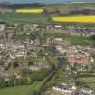 Oblique aerial view of Haddington, looking NNW.