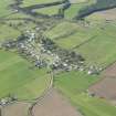 Oblique aerial view of Midlem, looking W.