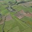 Oblique aerial view of Midlem and Midlem Airfield, looking WSW.