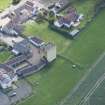 Oblique aerial view of Liberton Tower and Liberton Tower House Farm, looking S.