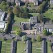 Oblique aerial view of Craigentinny House, looking NW.