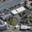 Oblique aerial view of Stenhouse house, looking SSE.