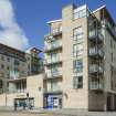 View of The Park, 85-91 Holyrood Road, Edinburgh, from E.