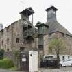 General view of former Maltings, 136-138 Calton Road, Edinburgh, from NE.