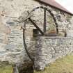 Detail of mill wheel and overflow