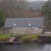 Inveroich House Facilities looking North from across canal