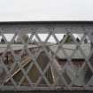 Detail of footbridge ironwork.