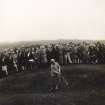 Ladies Championship in St Andrews in 1929 with 'Miss Collet, USA' playing.