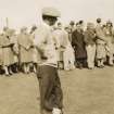 The Open Championship at Carnoustie in 1931. 'Jose Jurado (Argentine) who finished second with 297 (76.71.73.77). Tommy Armour (USA) won with 296'.