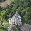 Oblique aerial view of Crossbasket Country House, looking WSW.
