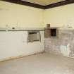General view of kitchen to serving hatches..