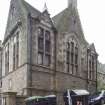 View of Edinburgh School of English, 271 Canongate and 2 Cranston Street, Edinburgh, from NW.