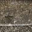 Recumbent slab with 3 incised crosses