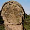 Ness shepherds gravestone, east face. 10 May 2005.