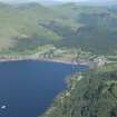 general oblique aerial view of Lochgoilhead, looking NNE.