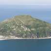 General oblique aerial view of Ailsa Craig, looking WSW.