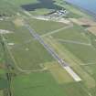 Oblique aerial view of Inverness Airport, looking WSW.