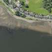 Oblique aerial view of South Kessock Pier, looking SSW.