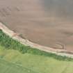 Oblique aerial view of the fish trap, looking NW.