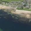Oblique aerial view of Golspie, looking NW.
