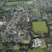Oblique aerial view of the centre of Haddington, looking ENE.
