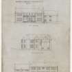 West, south and east elevations of the club house of the Murrayfield Golf Club, Edinburgh.