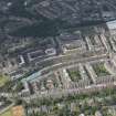 General oblique aerial view of the Fountainbridge and Merchiston areas of Edinburgh, looking NW.
