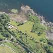 Oblique aerial view of Aird Nan Ron, looking NE.