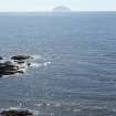 Ailsa Craig, view from east. Taken at Turnberry castle