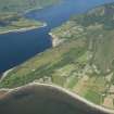 Oblique aerial view of Onich, looking NW.