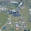 Oblique aerial view of T in the Park centred on the Main Stage, looking E.