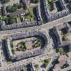 Oblique aerial view of Rosemount Square, looking ENE.