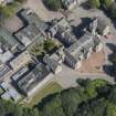 Oblique aerial view of Skene Street Grammar School, looking NE.