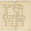 Plan of Ratho Park foundations.