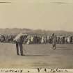 Views of golfers in the Jubilee Vase competition in St Andrews 1921.