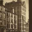 View of front elevation of the Lion Chambers, Glasgow.