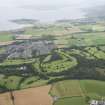 Oblique aerial view of Cardross Golf Course, looking W.