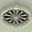 1st floor. Lounge. Detail of ceiling ventilator.