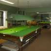 1st floor. Billiard room from south east.
