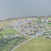 General oblique aerial view of Brae, looking NW.