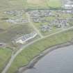 General oblique aerial view of Brae, looking SW.