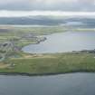 General oblique aerial view of Brae, looking SE.