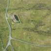 Oblique aerial view of Heogapund, looking N.