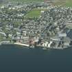 Oblique aerial view of Lerwick, looking SW.