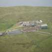 Oblique aerial view of Saxa Vord, Unst, looking NW.