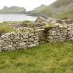 Blackhouse J, St Kilda, view from N.