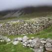 Blackhouse F, St Kilda, view from SE.